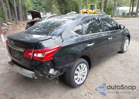 2019 Nissan Sentra S из США, поврежденный, VIN 3N1AB7APXKY397358